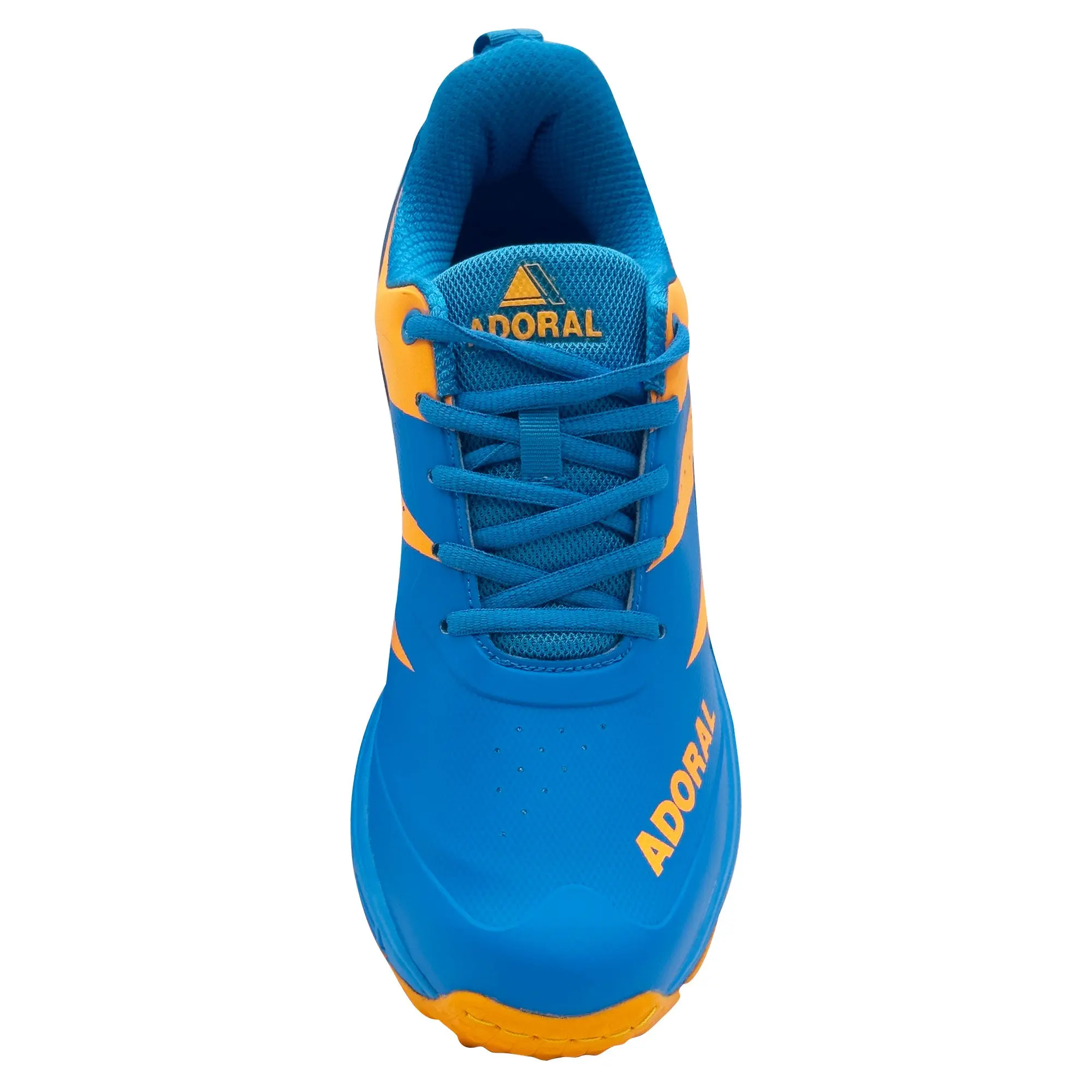 ADORAL Jeet Blue Orange Cricket Shoes - Image 5