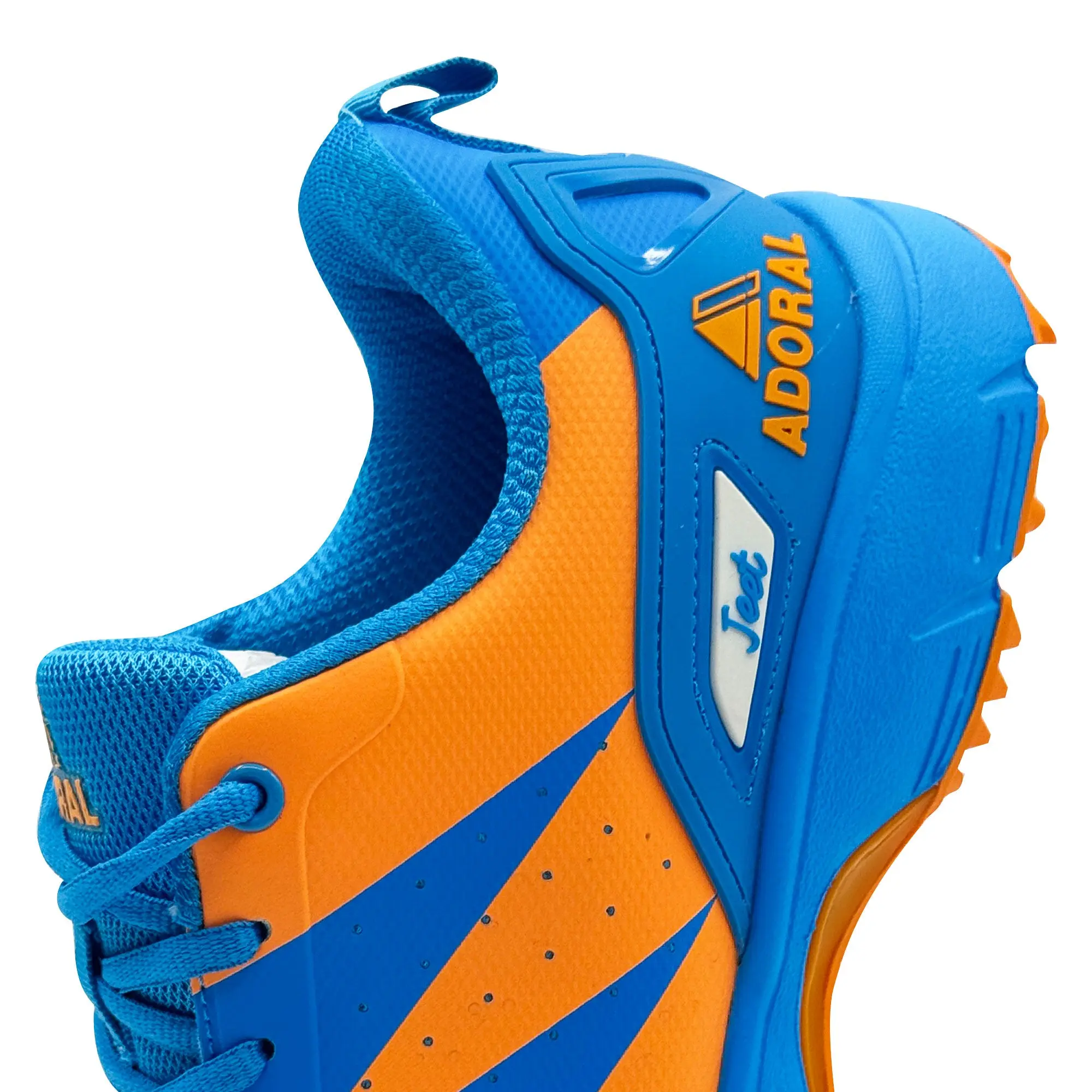 ADORAL Jeet Blue Orange Cricket Shoes - Image 7