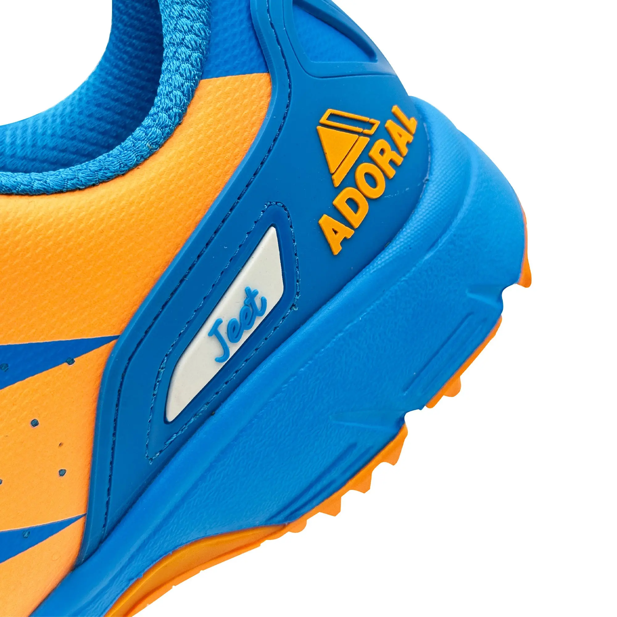 ADORAL Jeet Blue Orange Cricket Shoes - Image 8