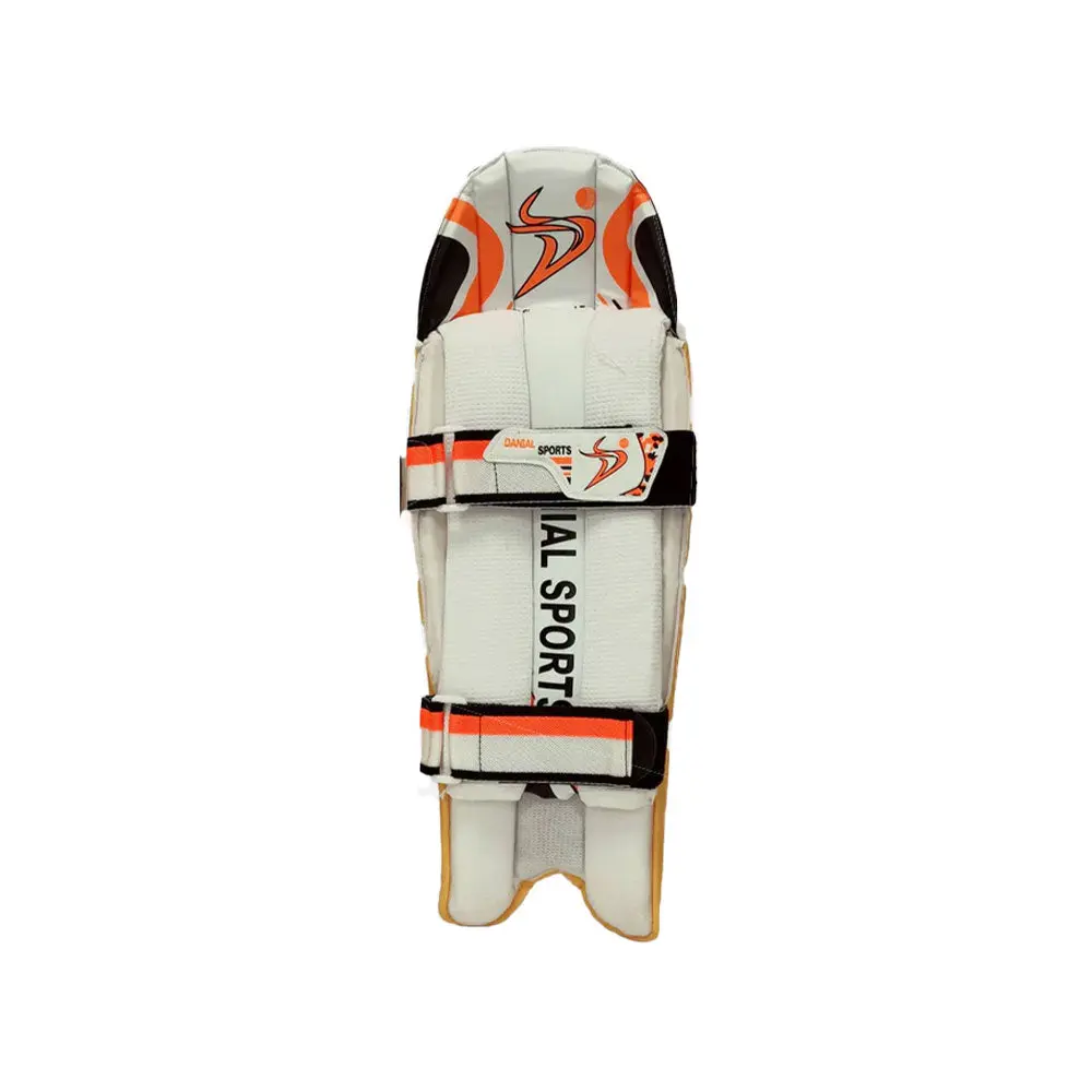 DS 1.0 Yellow Wicket Keeper Pads - Image 3