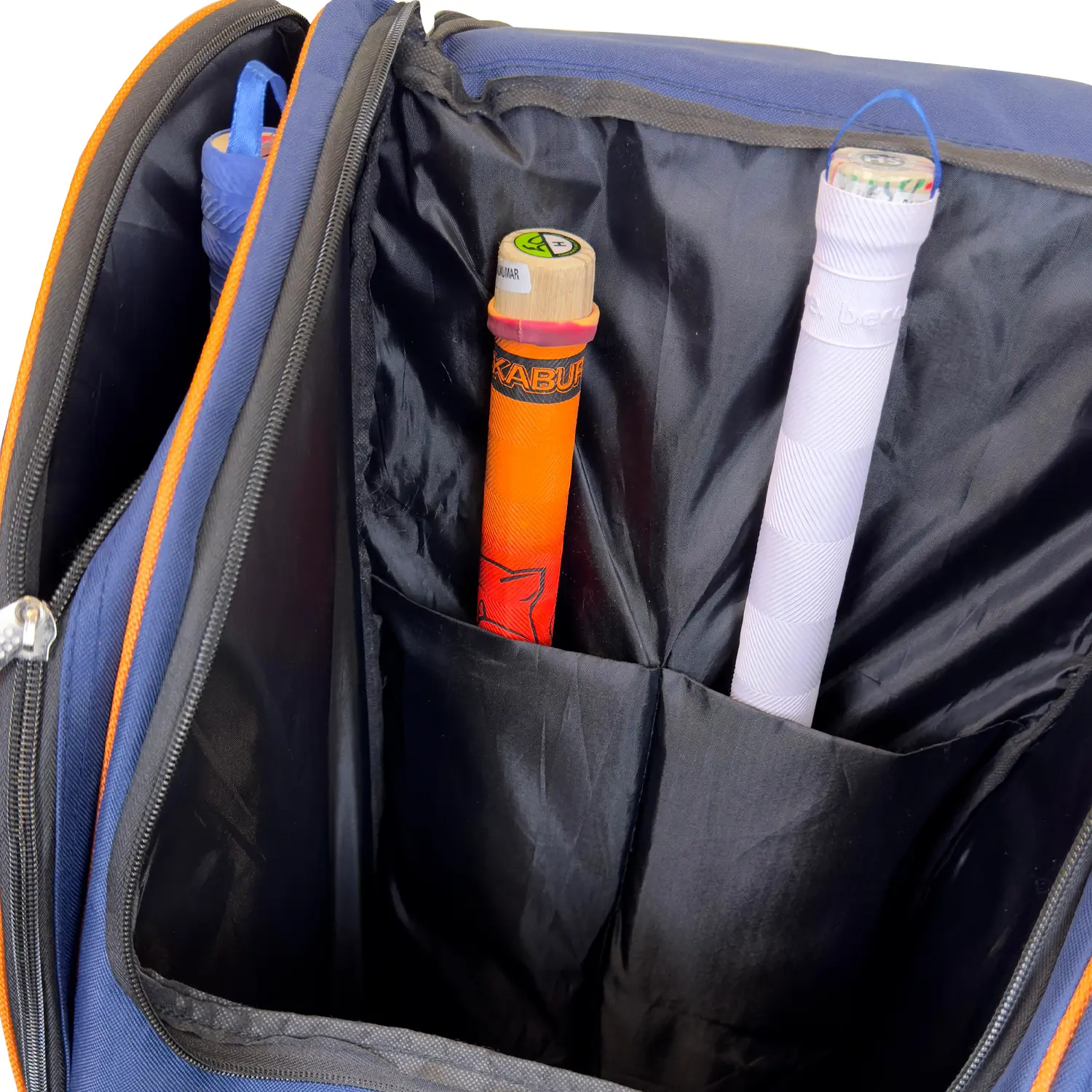 DS 1.0 Duffle Cricket Bag Blue/Orange - Image 10