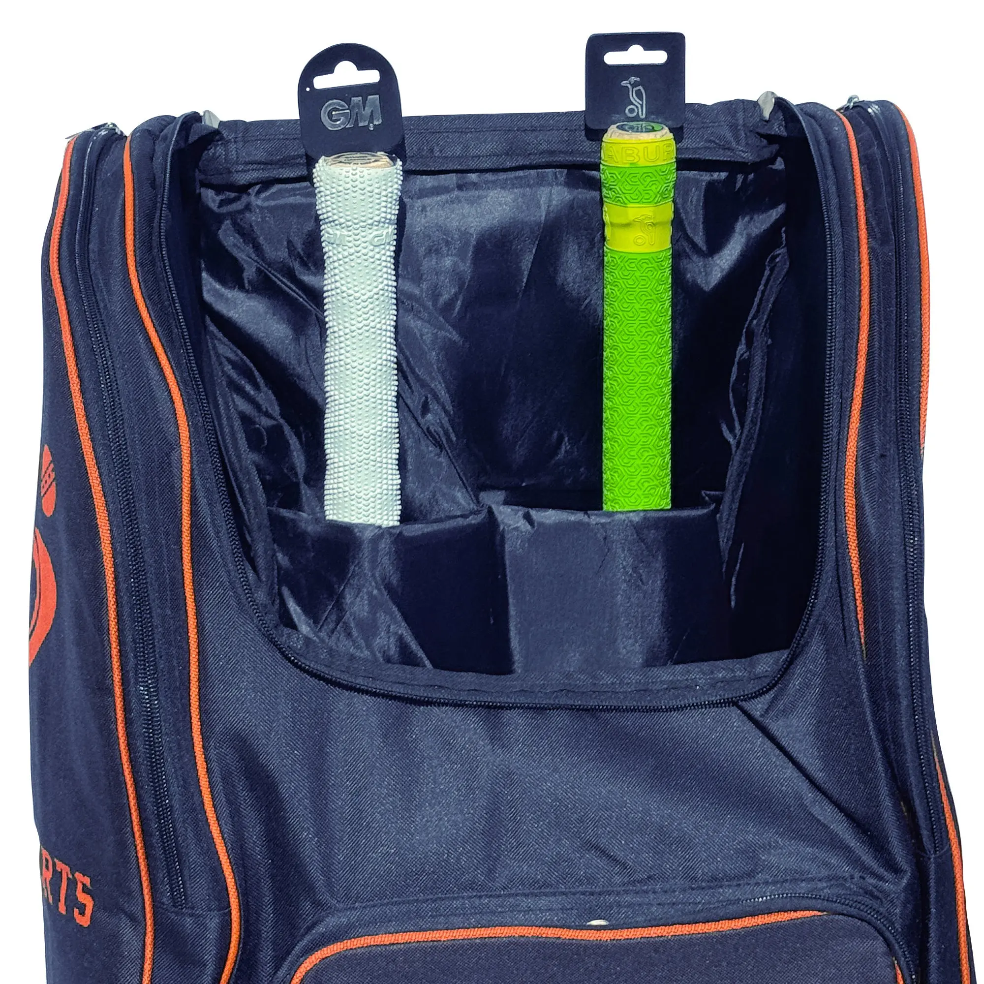 DS 1.0 Duffle Cricket Bag Blue/Orange - Image 8
