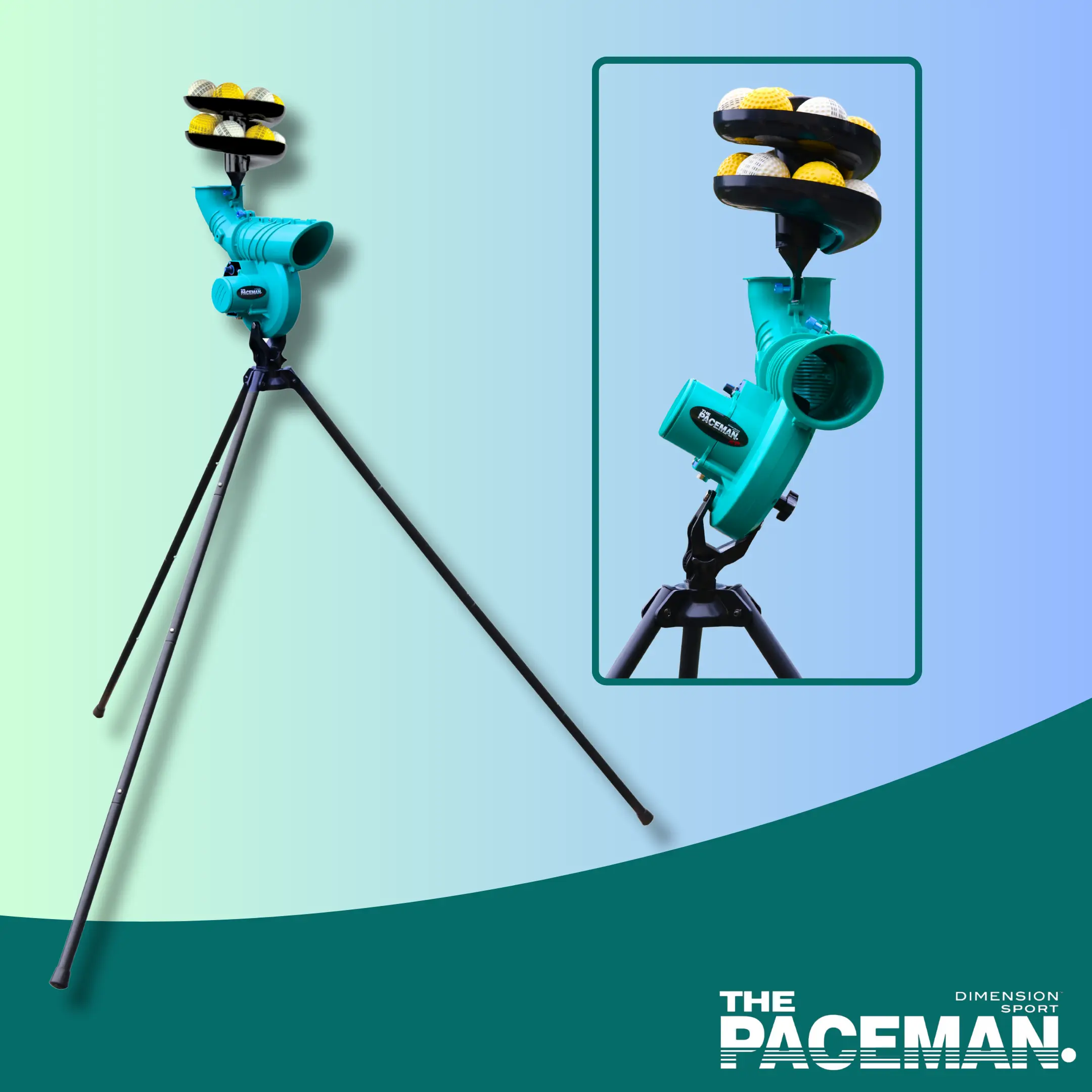 Paceman 176 XT Cricket Bowling Machine - Image 3
